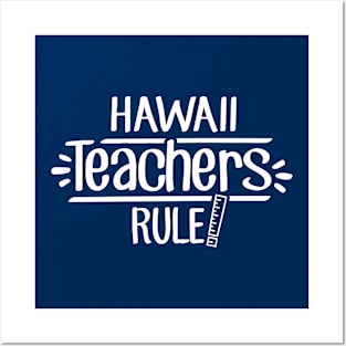 Hawaii Teachers Rule Posters and Art